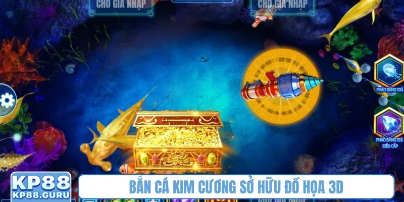 Bắn cá kim cương sở hữu đồ họa 3D